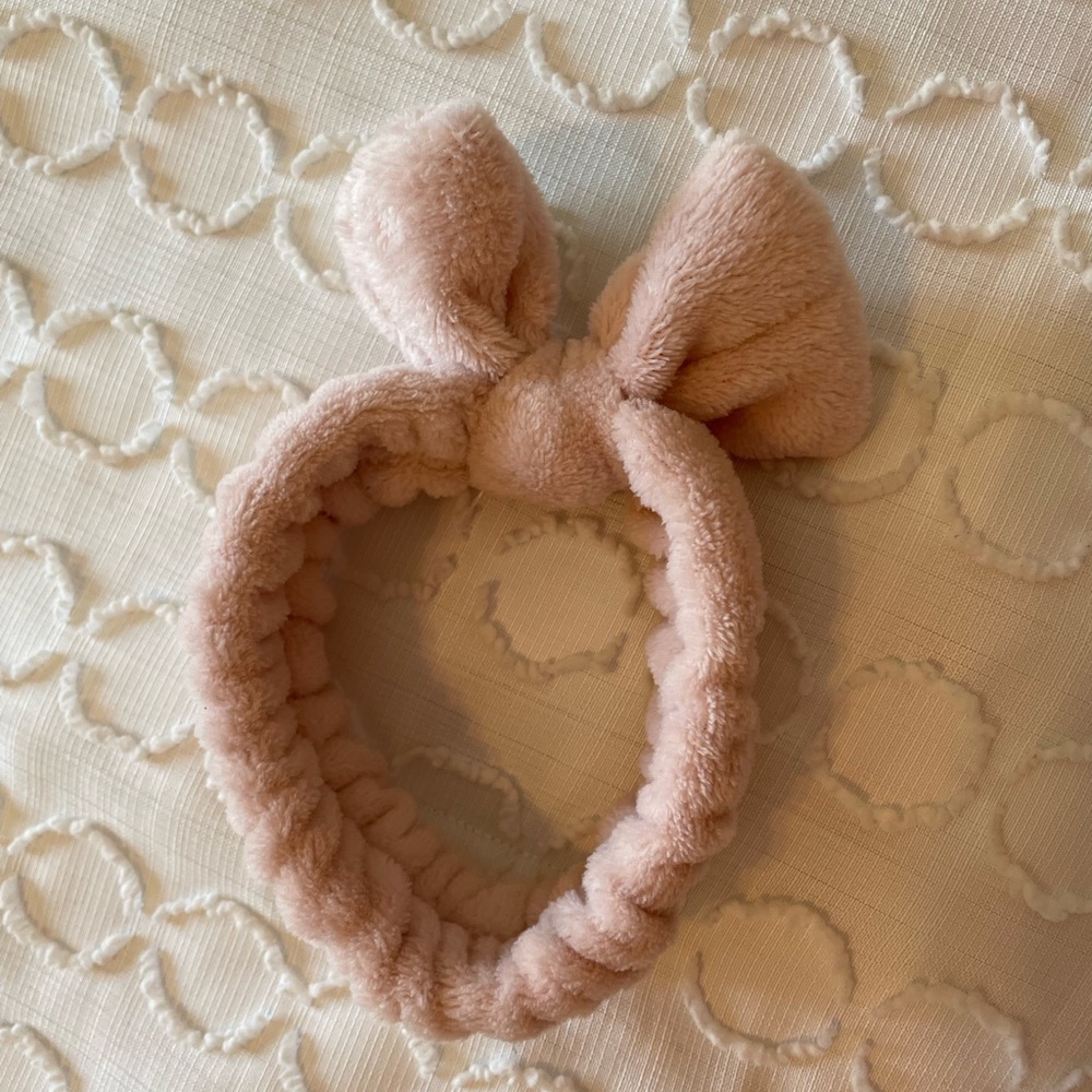 Beauty Routine Fluffy Headband